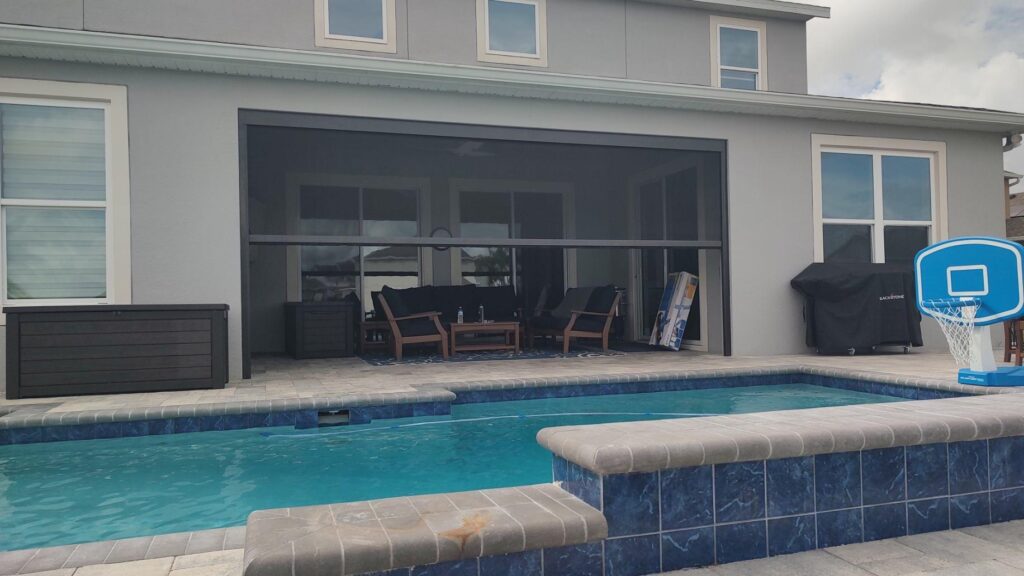 for superior durability and performance in Orlando's intense climate, fiberglass mesh is an excellent choice for retractable screens exposed to sun, rain, and humidity year-round.